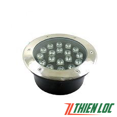 Đèn led âm đất tròn 18w