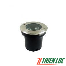 Đèn led âm đất tròn 3w